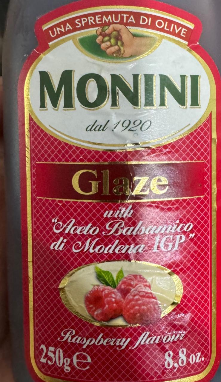 Fotografie - Glaze with aceto balsamico raspberry flavour Monini