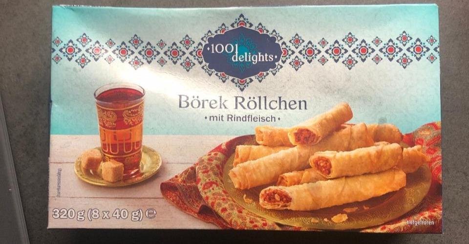 Fotografie - Börek Röllchen mit Rindfleisch 1001 delights