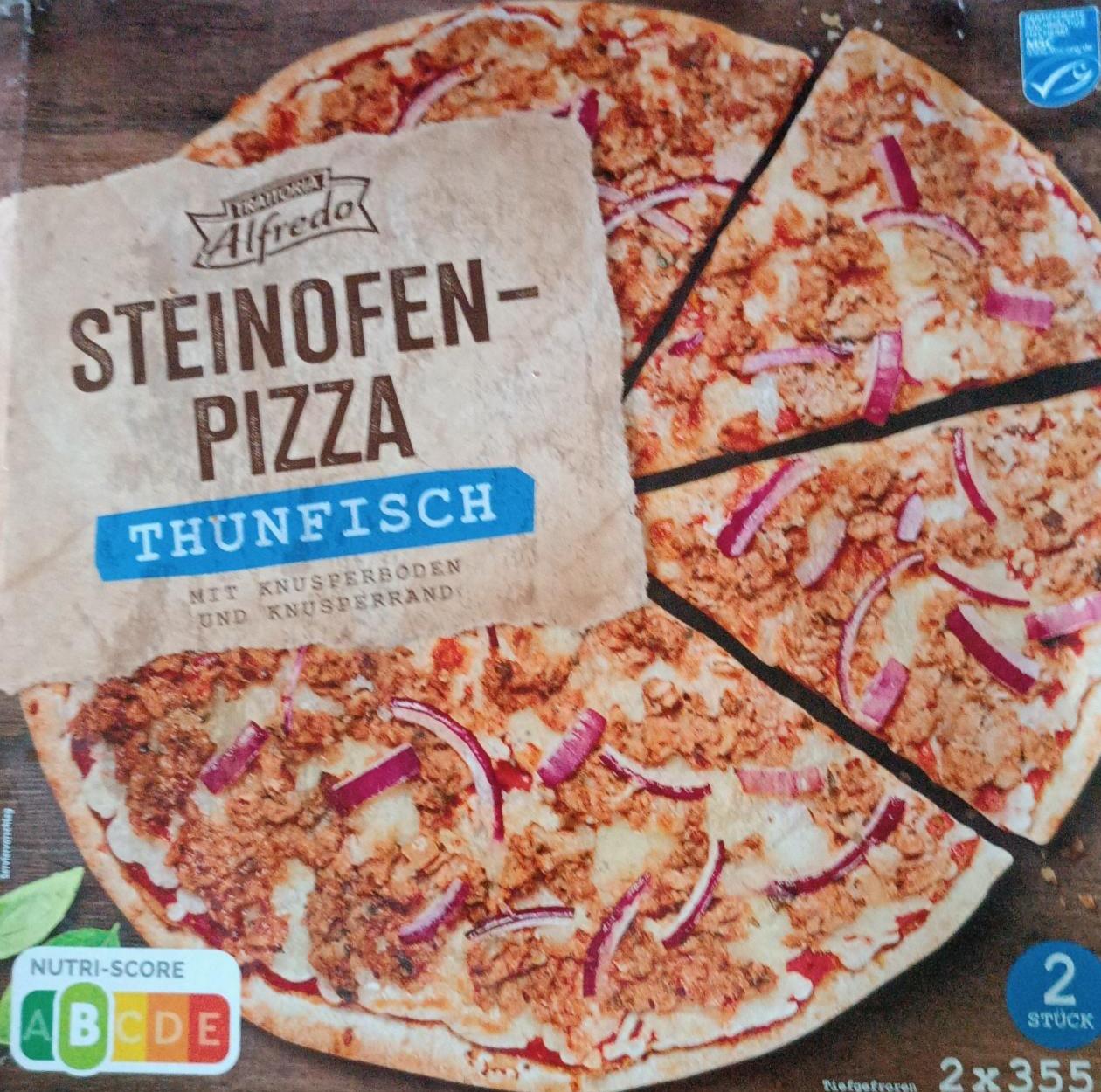 Fotografie - Steinofen pizza Thunfisch Trattoria Alfredo