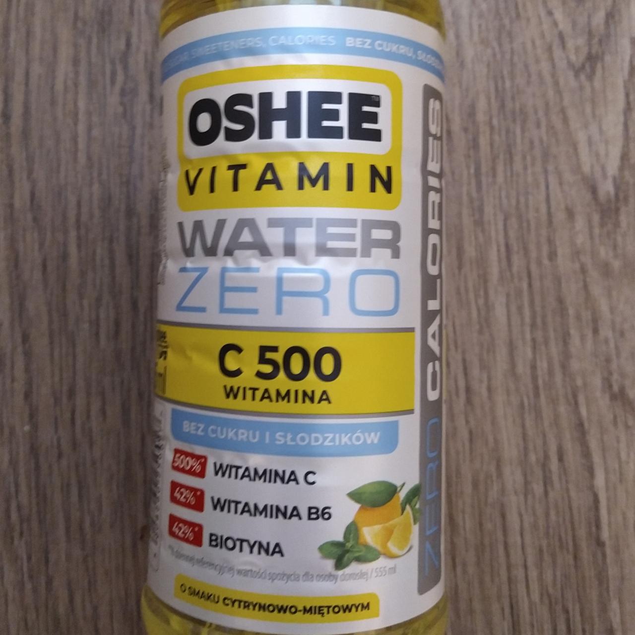 Fotografie - Vitamin Water Vitamin C 500 Immunity Oshee