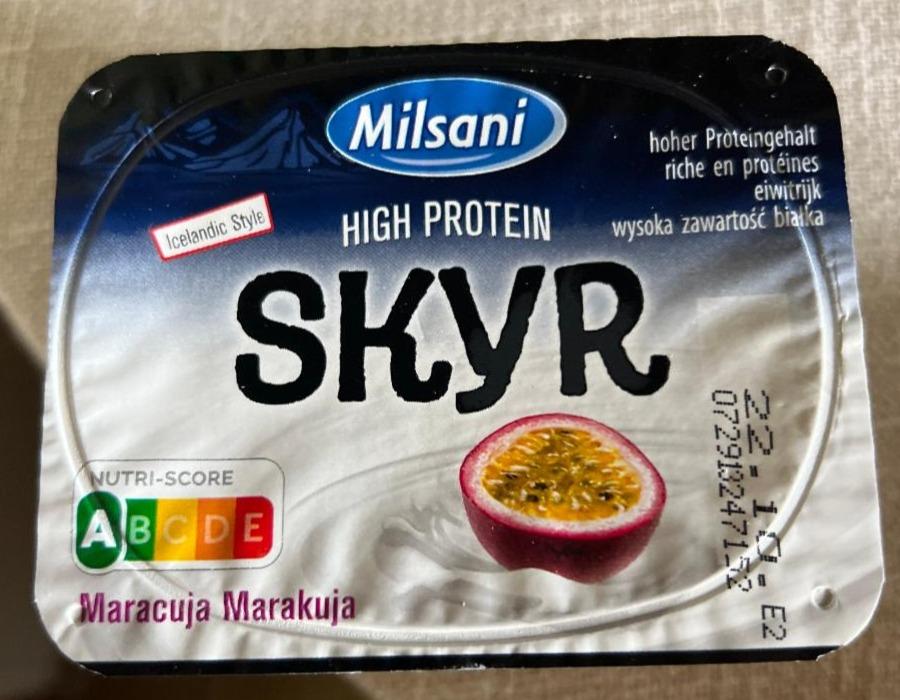 Fotografie - Skyr Maracuja Milsani