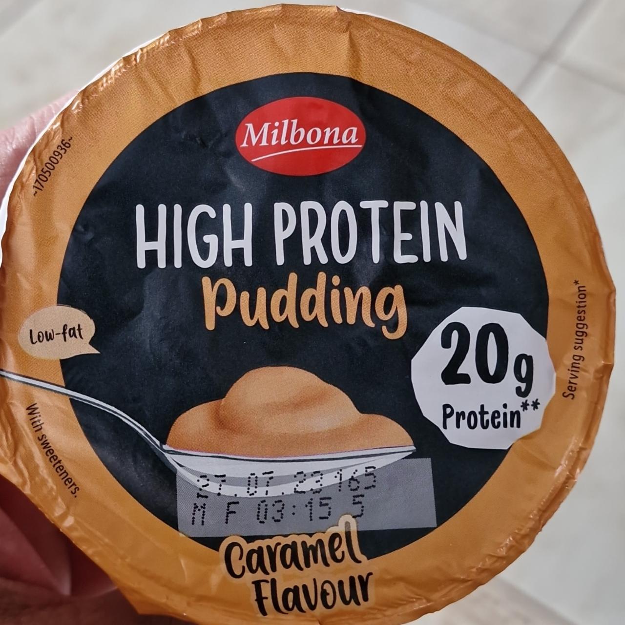 High Protein Pudding Caramel Flavour Milbona Kalórie Kj A Nutričné Hodnoty Kalorickétabuľkysk