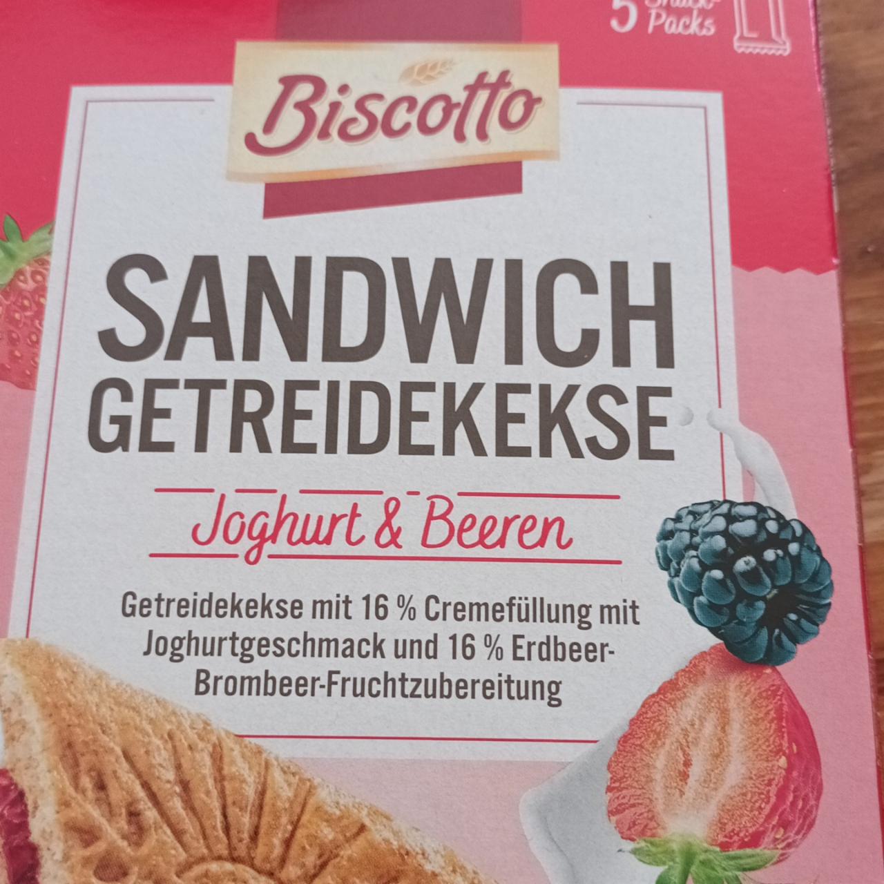 Fotografie - Sandwich getreidekekse