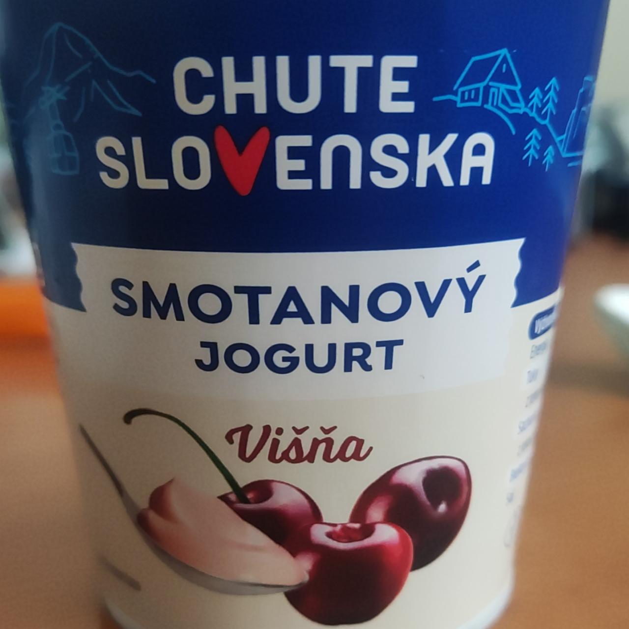 Fotografie - Smotanový Jogurt Višňa Chute Slovenska