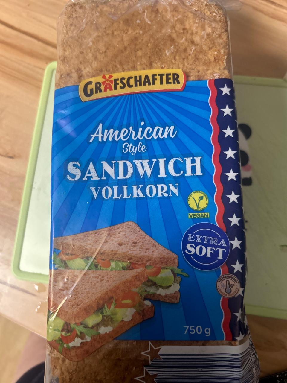 Fotografie - American Sandwich Vollkorn Grafschafter