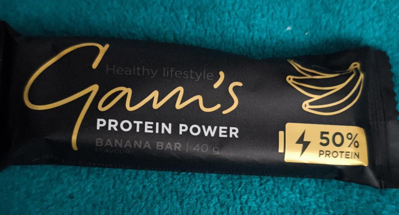 Fotografie - Protein Power Banana Bar Gam's