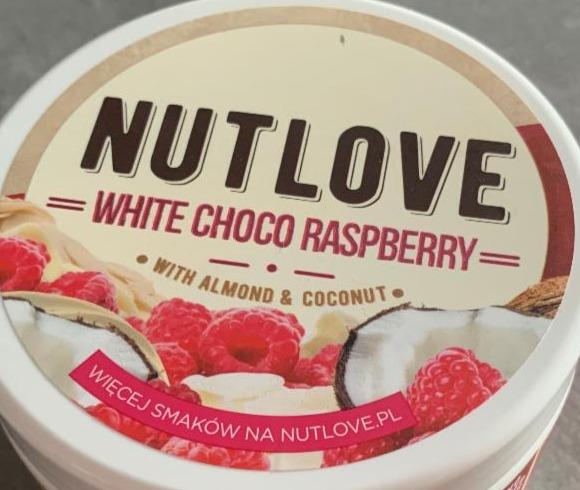 Fotografie - NUTLOVE White Choco Raspbery