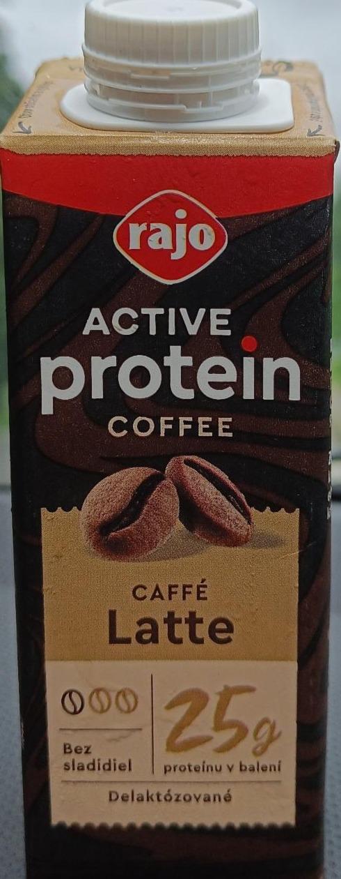 Fotografie - Active protein Coffee Caffé Latte Delaktózované Rajo