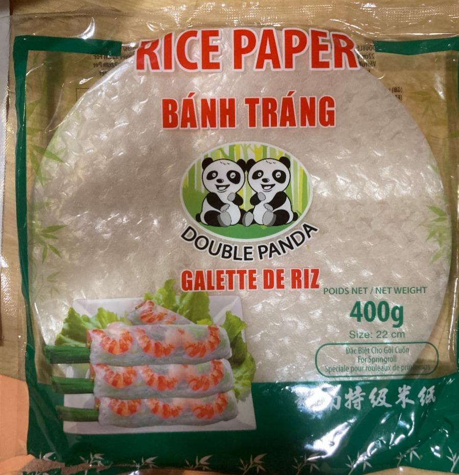 Fotografie - Rice Paper Bánh Tráng Double Panda