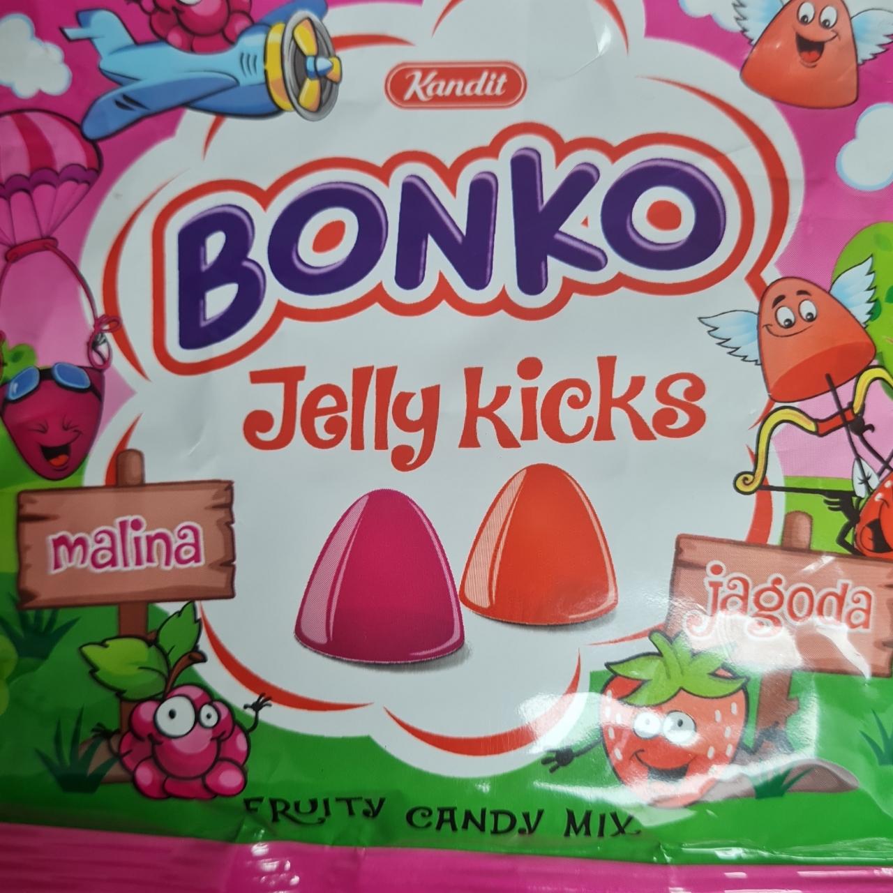 Fotografie - Bonko jelly kicks malina jagoda Kandit