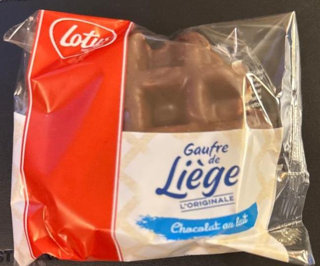 Fotografie - Gaufre de Liége Chocolat au Lait Lotus