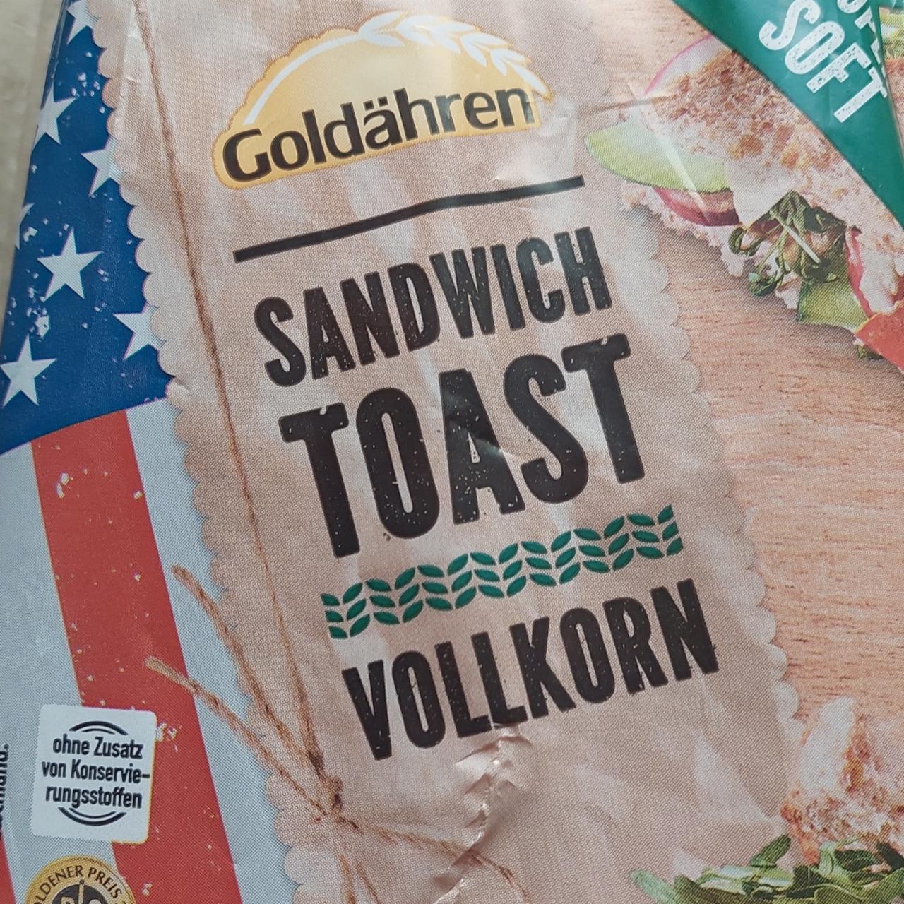 Fotografie - Vollkorn Harmonie Sandwich Golden Toast