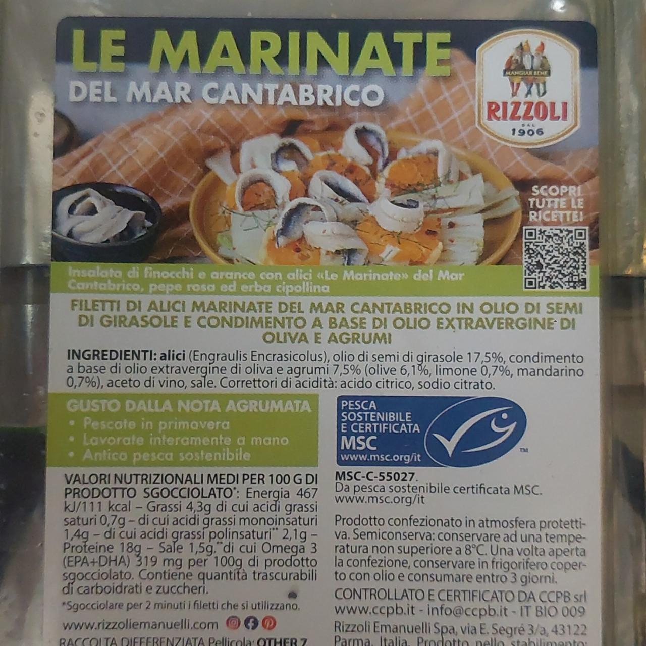 Fotografie - Le marinate del Mar Cantabrico rizzoli