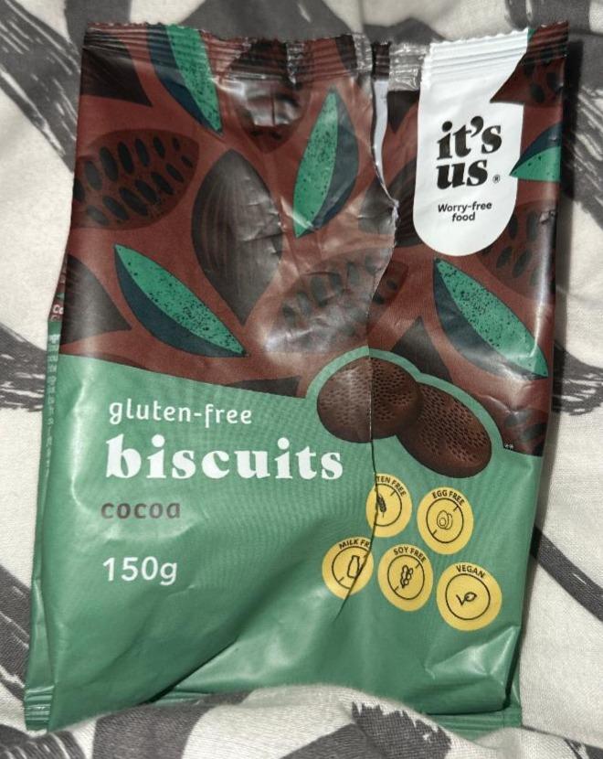 Fotografie - gluten-free biscuits cocoa It’s us