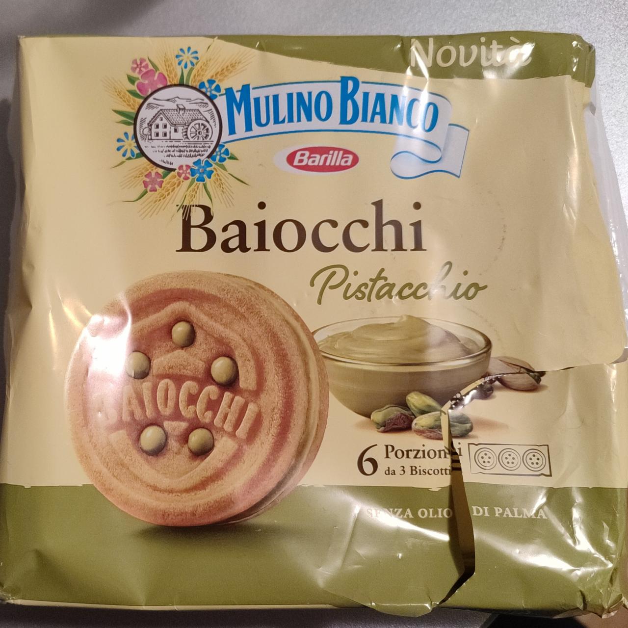 Fotografie - Baiocchi pistacchio Mulino Bianco