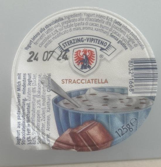 Fotografie - Yogurt intero Stracciatella Sterzing Vipiteno