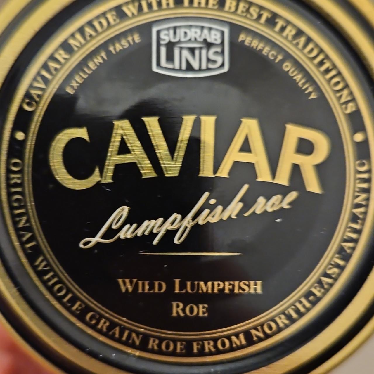 Fotografie - Caviar Lumpfish roe Sudrab Linis