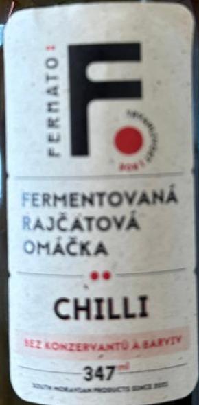 Fotografie - Fermentovaná rajčatová omáčka Chilli Fermato