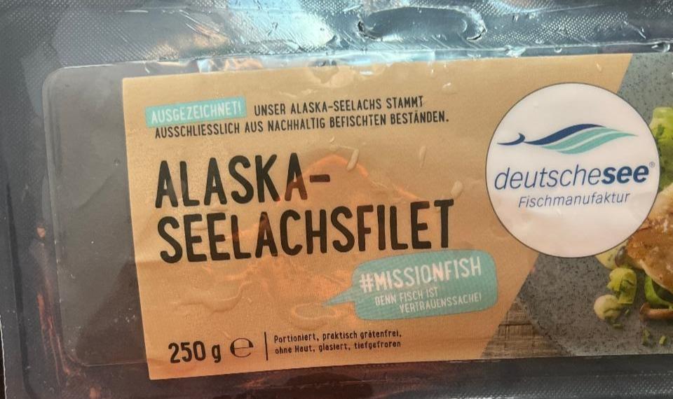 Fotografie - Alaska-Seelachsfilet deutschesee