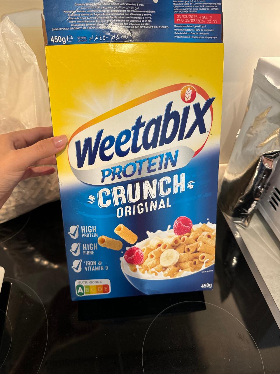 Fotografie - weetabix protein crunch otigunal