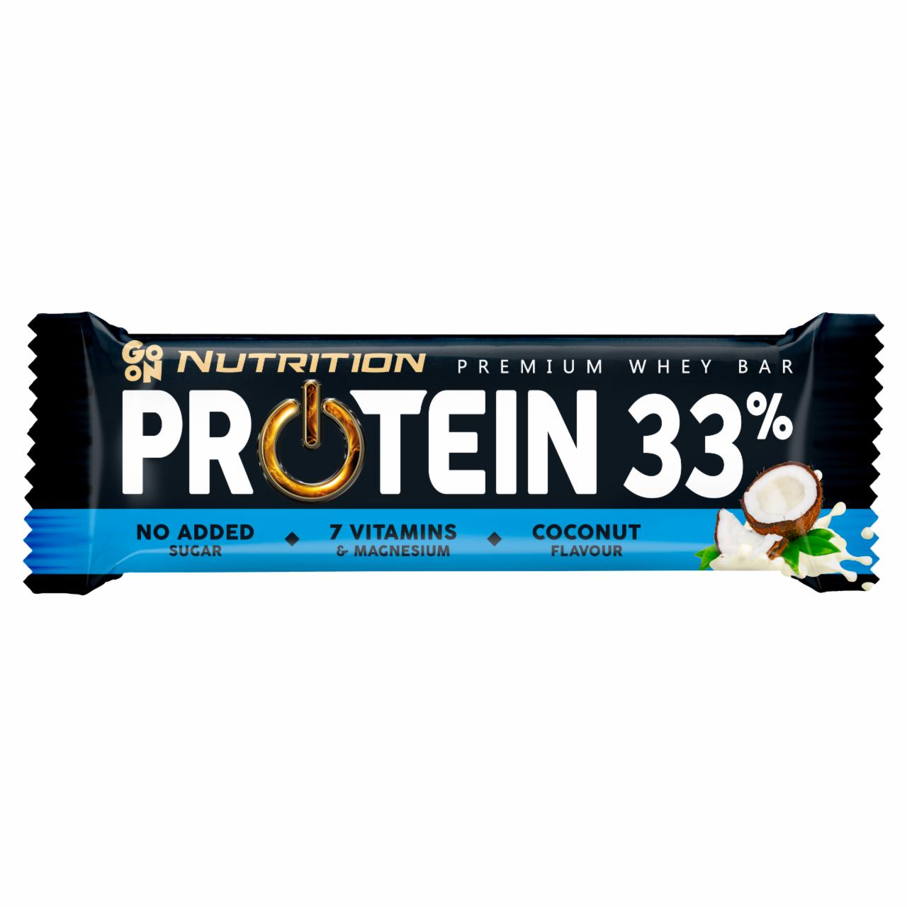 Fotografie - Protein bar Protein 33% salted caramel Go on nutrition