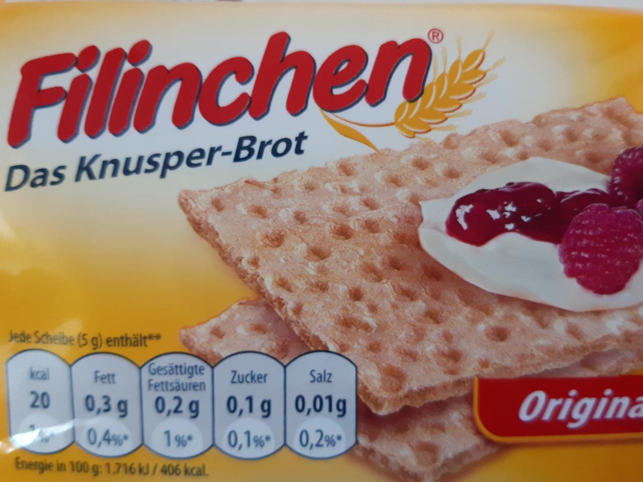 Fotografie - Das Knusperbrot Original Filinchen