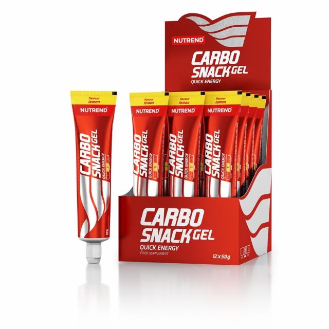 Fotografie - Carbosnack gel lemon (citrón) Nutrend