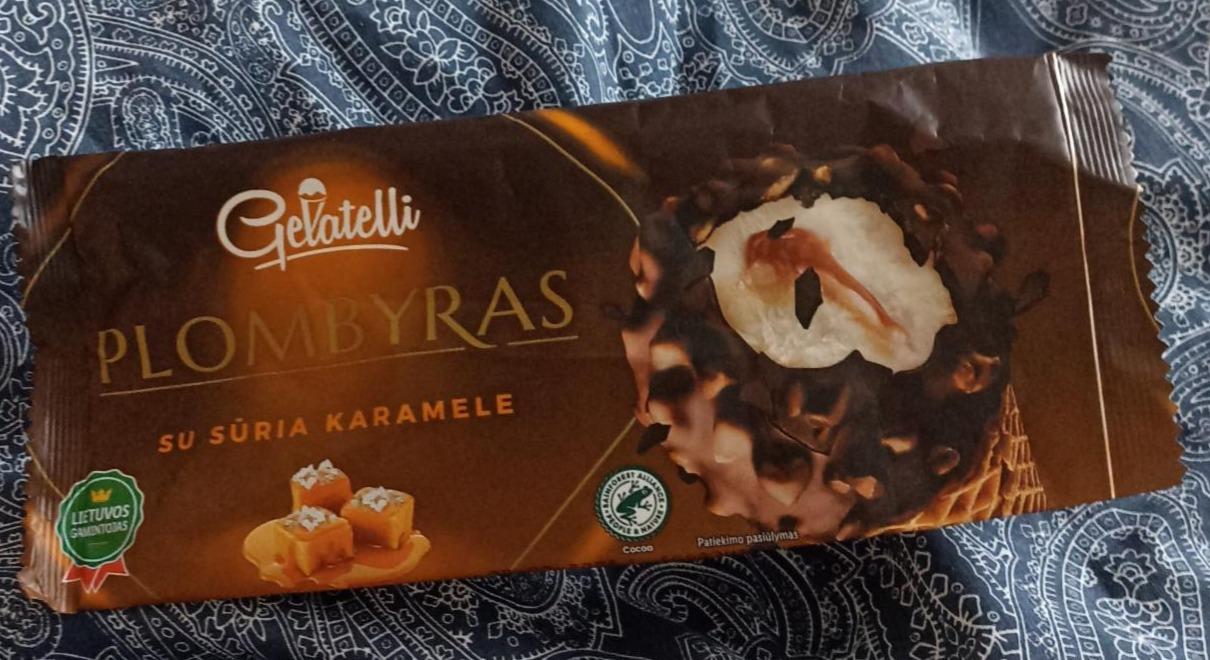 Fotografie - Plombyras si sùria karamele Gelatelli