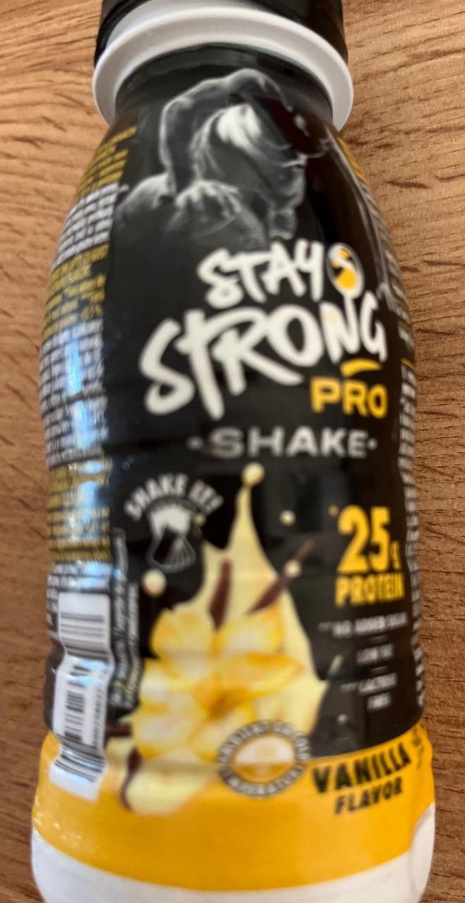 Fotografie - Stay strong Pro Shake Vanilla 25g protein