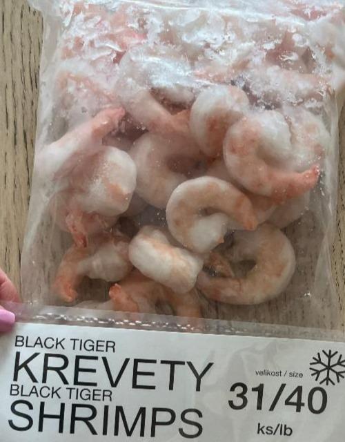 Fotografie - Black Tibet Shrimps 31/40 Frigo