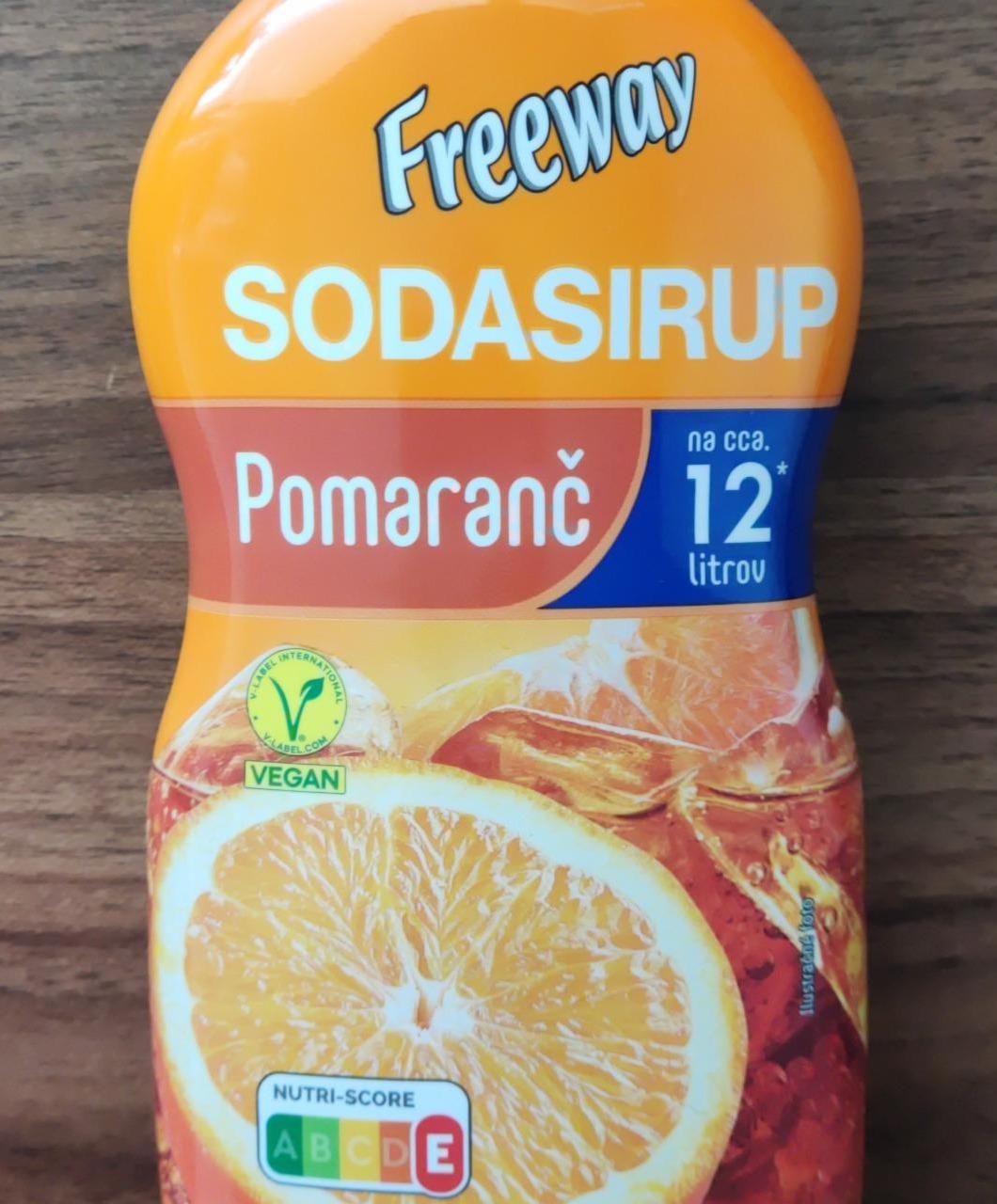 Fotografie - Sodasirup Pomaranč Freeway