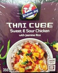 Fotografie - Thai cube sweet & sour chicken with jasmine rice Kitchen Joy