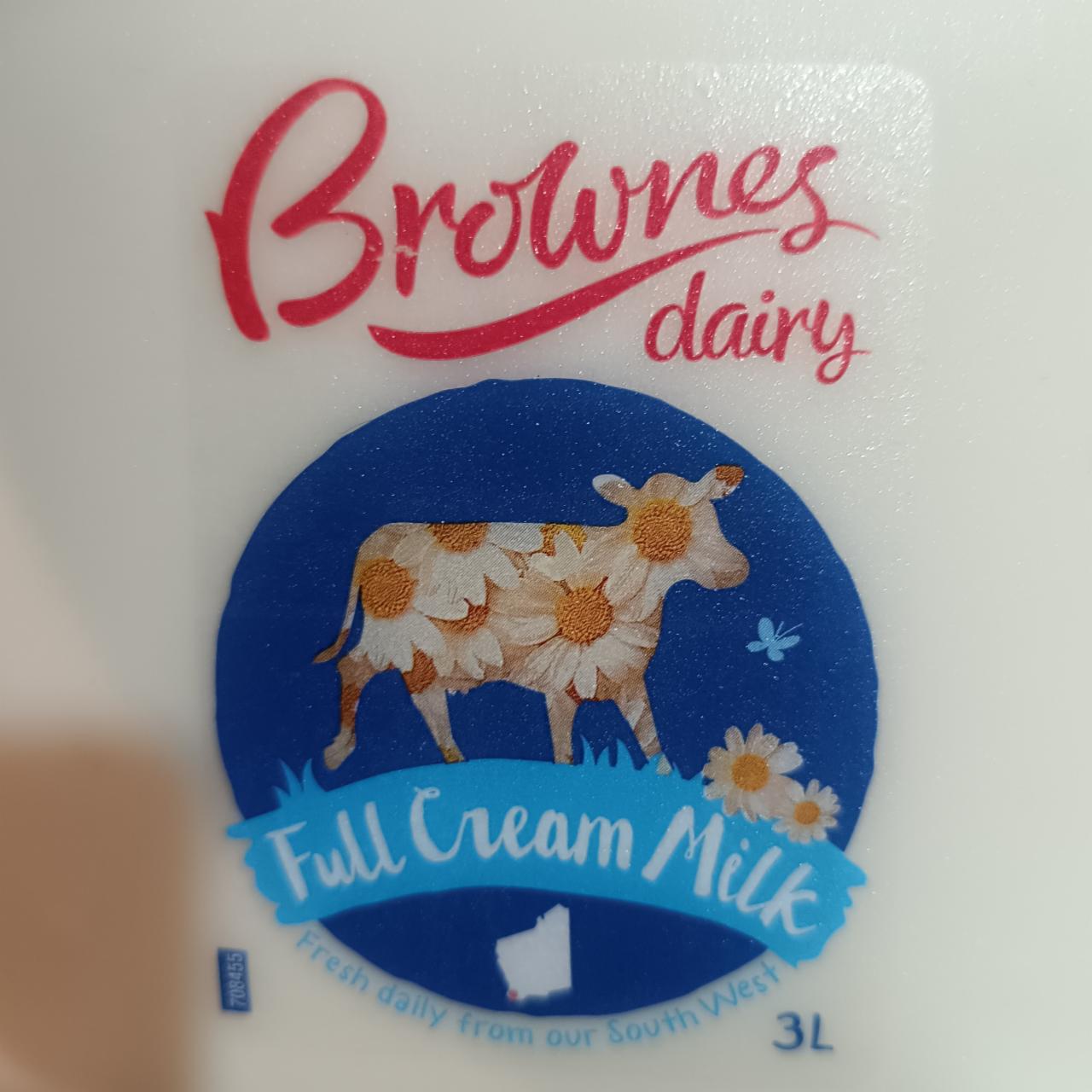 Fotografie - Full Cream Milk Brownes dairy