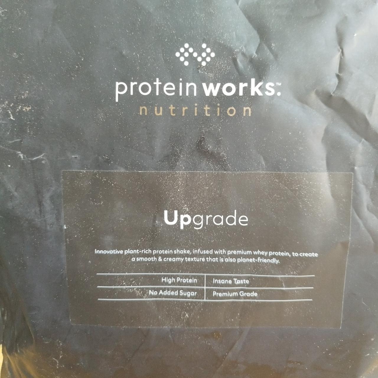 Fotografie - Upgrade Chocolate protein works nutrition