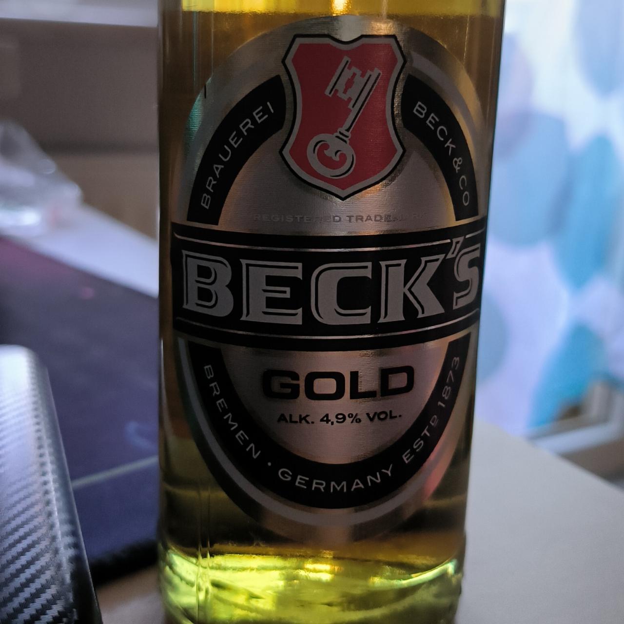 Fotografie - Beck's Gold