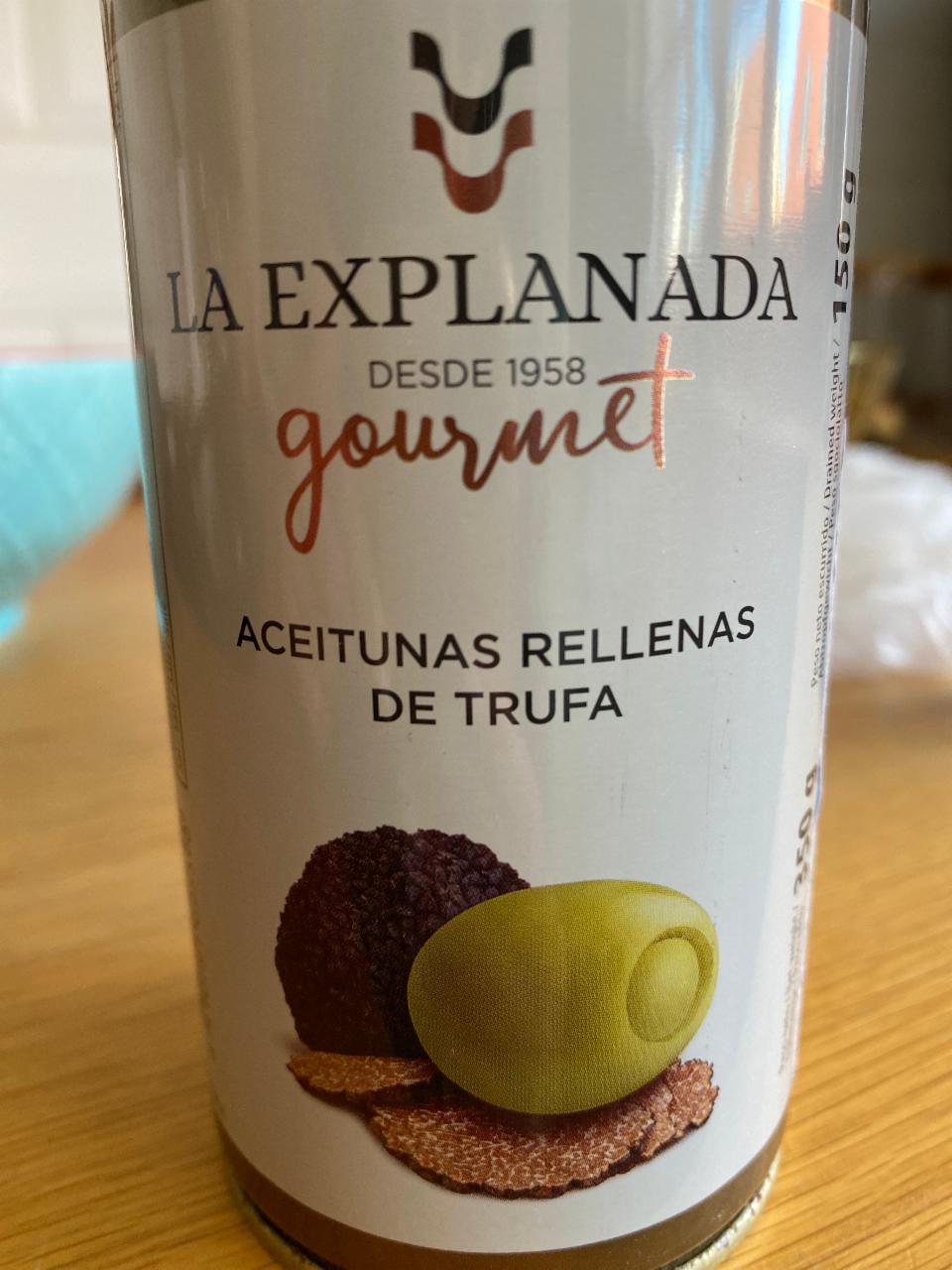 Fotografie - Aceitunas Rellenas De Trufa La Explanada gourmet