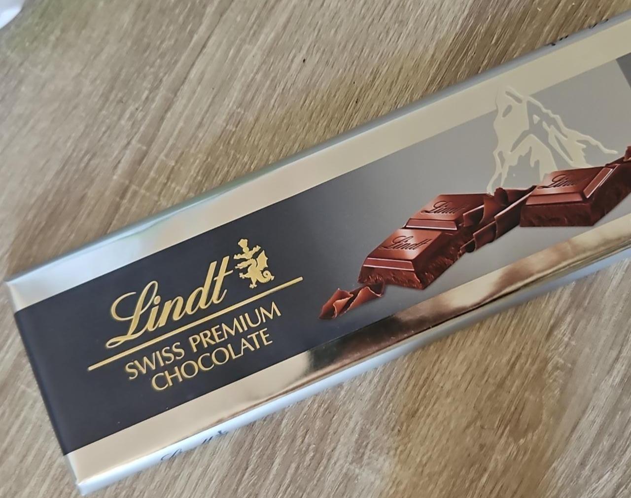 Fotografie - Swiss Premium Chocolate Chocolate Dark Lindt