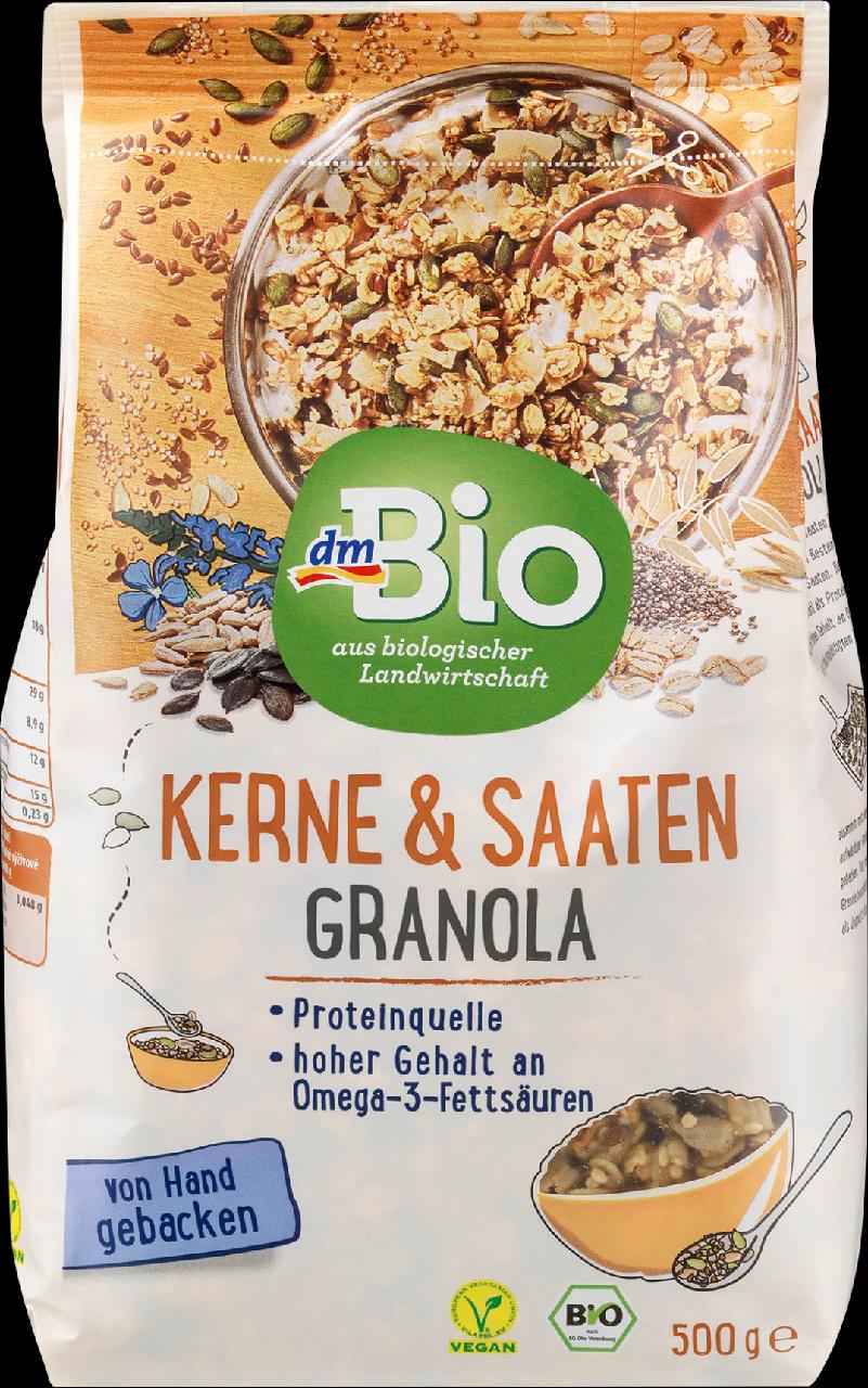 Fotografie - Kerne & Saaten Granola dmBio