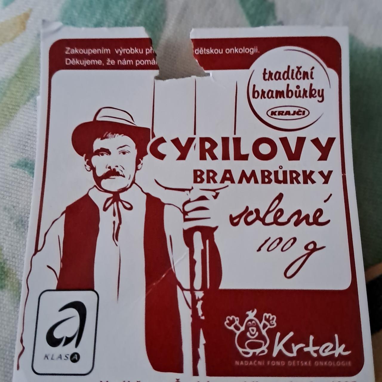 Fotografie - Cyrilovy brambůrky solené Krajči