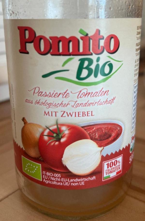 Fotografie - Passierte Tomaten mit zweibel Pomito Bio