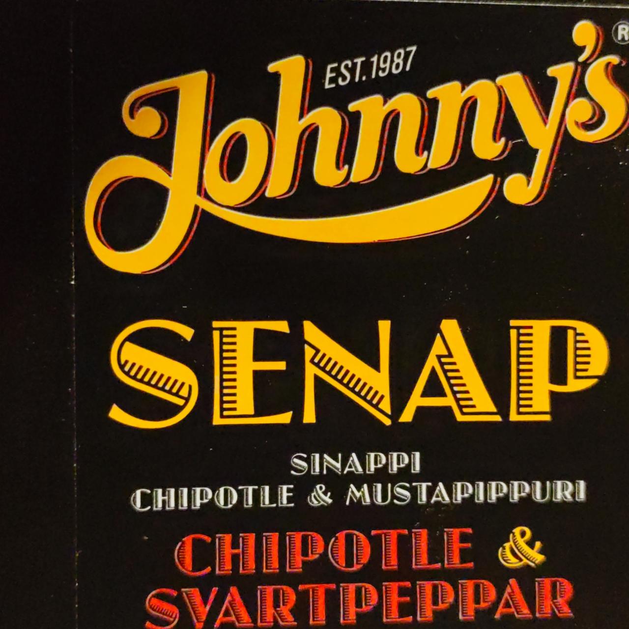 Fotografie - Senap chipotle & svartpeppar Johnny's