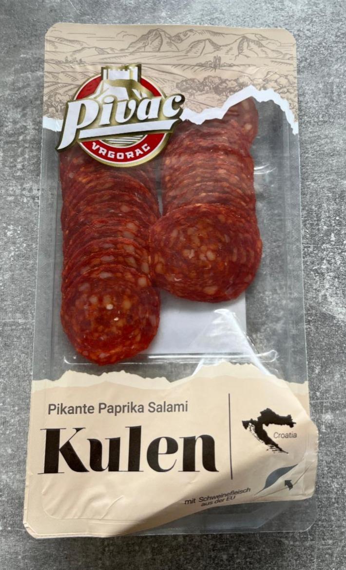 Fotografie - Kulen Pikante Paprika Salami Pivac