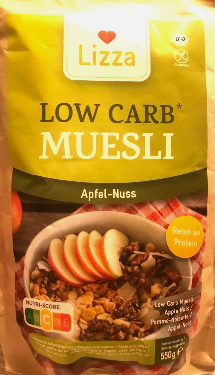 Fotografie - Low carb muesli Apfel-Nuss Lizza