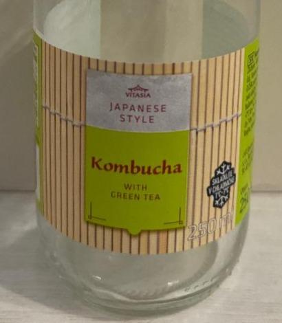 Fotografie - Kombucha with Green Tea Vitasia Japanese Style