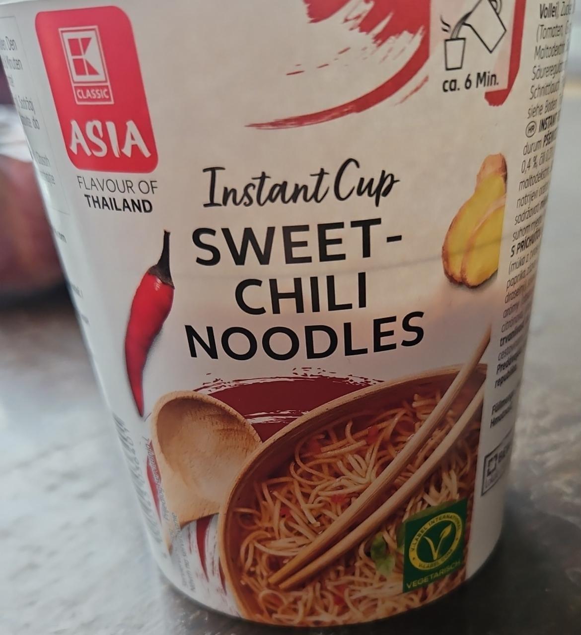 Fotografie - Instant Cup Sweet-Chili Noodles K-Classic Asia