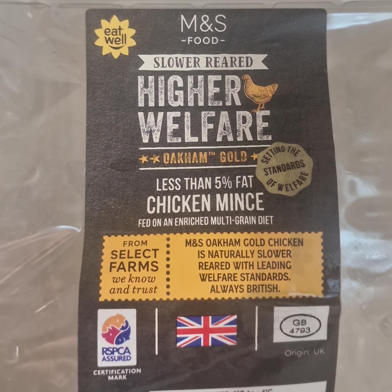 Fotografie - Higher Welfare Chicken Mince M&S Food