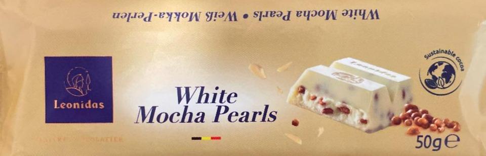 Fotografie - White Mocha Pearls Leonidas