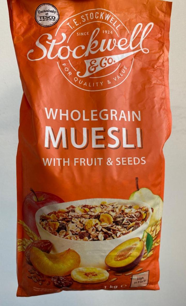 Fotografie - Wholegrain Muesli with fruit & seeds Stockwell & Co.