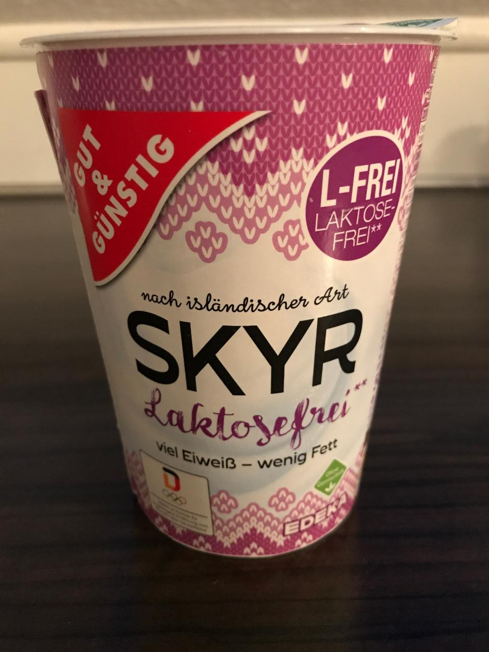 Fotografie - Skyr L-Frei Gut&Günstig