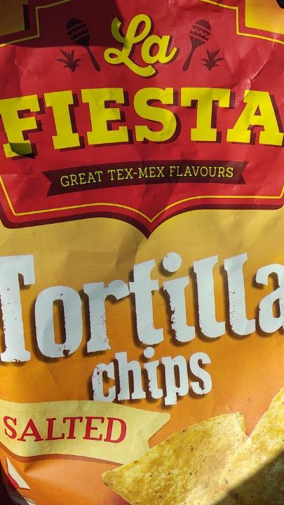 Fotografie - Tortilla chips salted La Fiesta